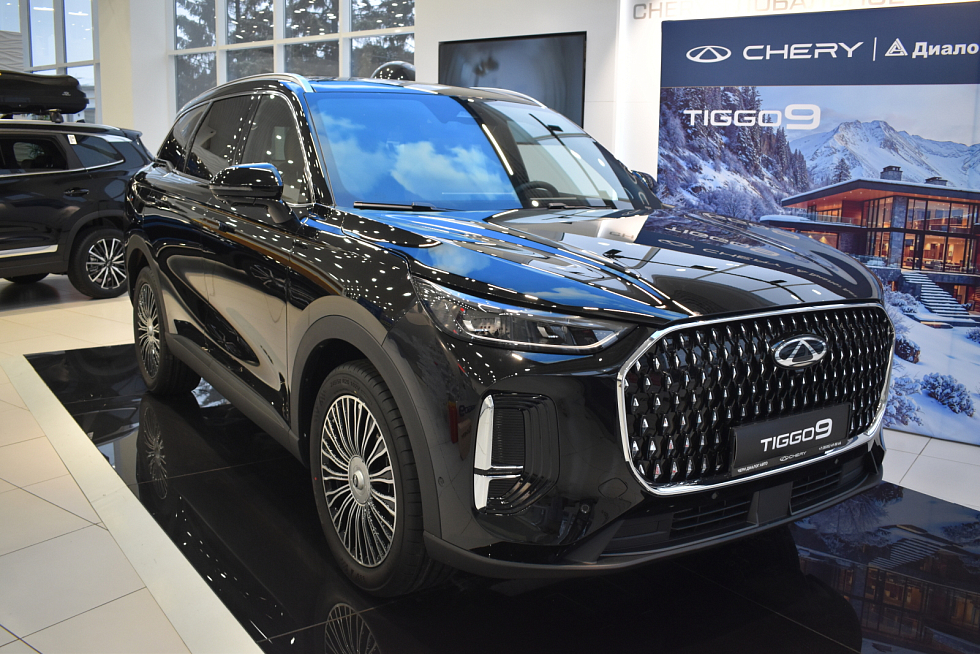 Chery Tiggo 9 Прайм / Prime, черный