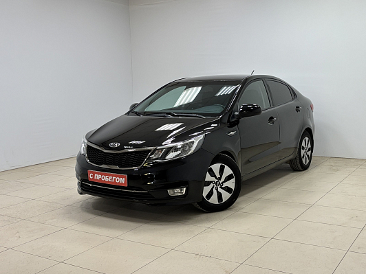Kia Rio, 2017 года, пробег 84397 км