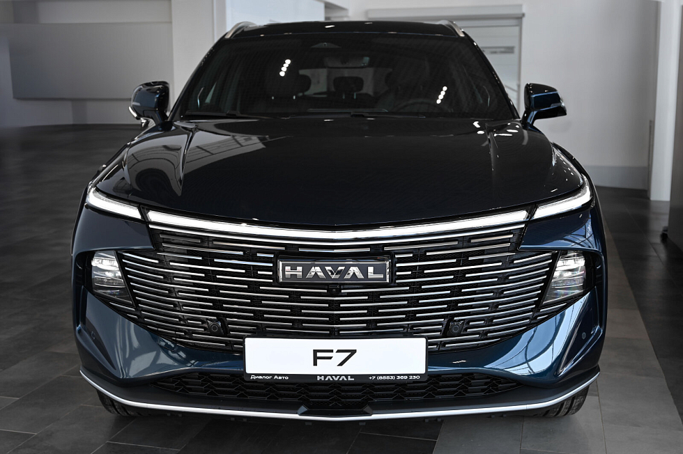 Haval F7 Оптимум, голубой