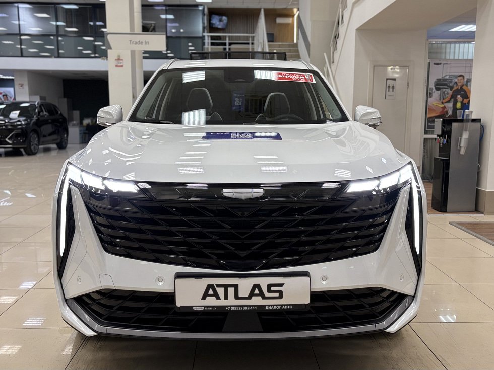 Geely Atlas Люкс, белый