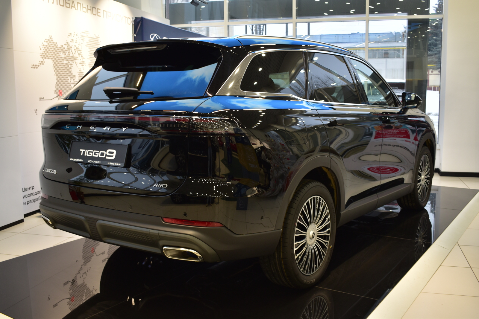 Chery Tiggo 9 Прайм / Prime, черный
