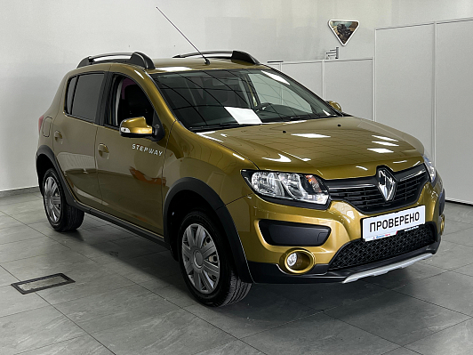 Renault Sandero Confort, 2017 года, пробег 65572 км