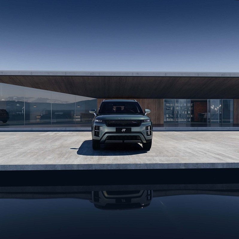 Jaecoo J7 Престиж, серый