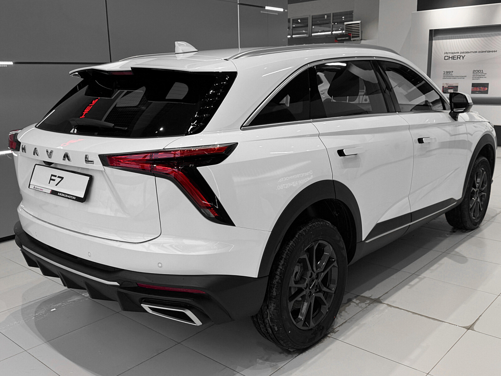 Haval F7 Премиум, белый