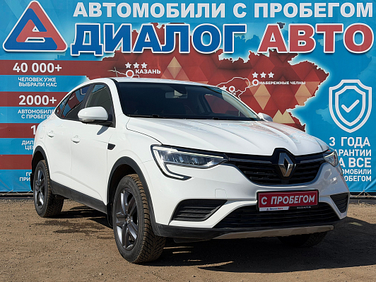 Renault Arkana Life, 2021 года, пробег 58288 км