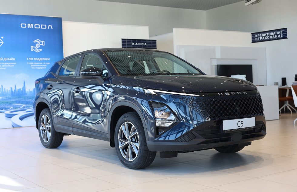 Omoda C5 Стиль (2024), синий