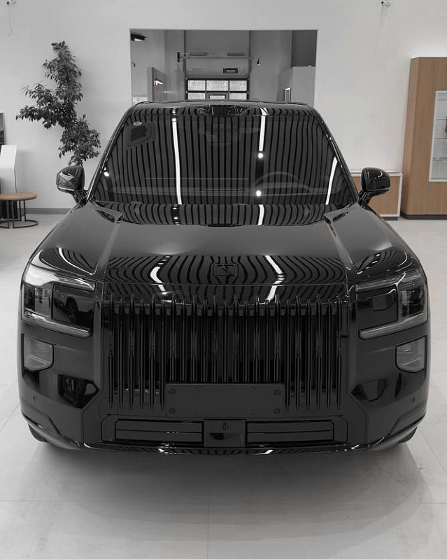 Zeekr 9X Ultra, черный