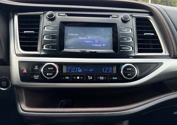 Toyota Highlander, 2014 года, пробег 167991 км