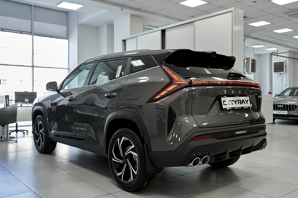 Geely Cityray Флагман, серый