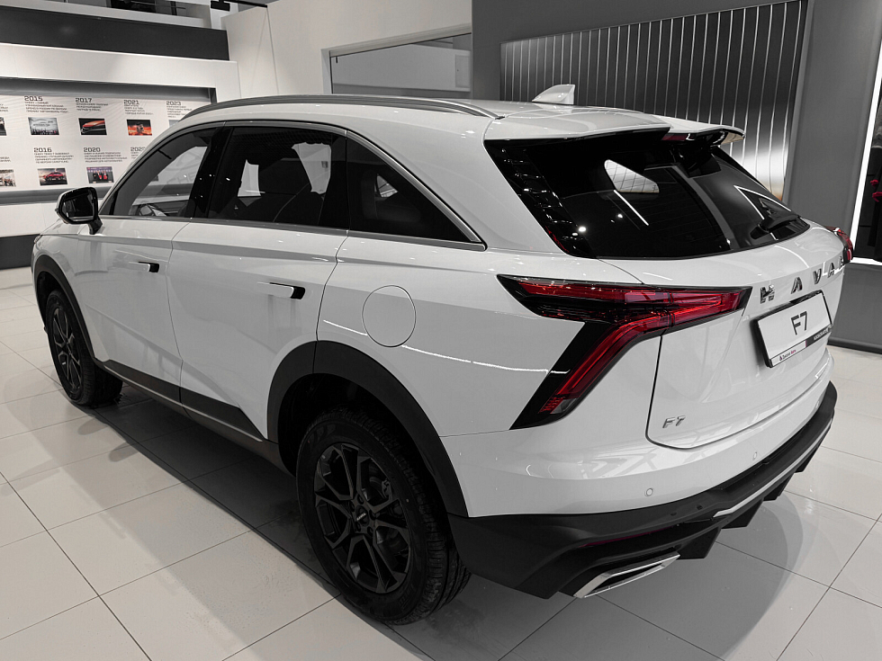 Haval F7 Премиум, белый