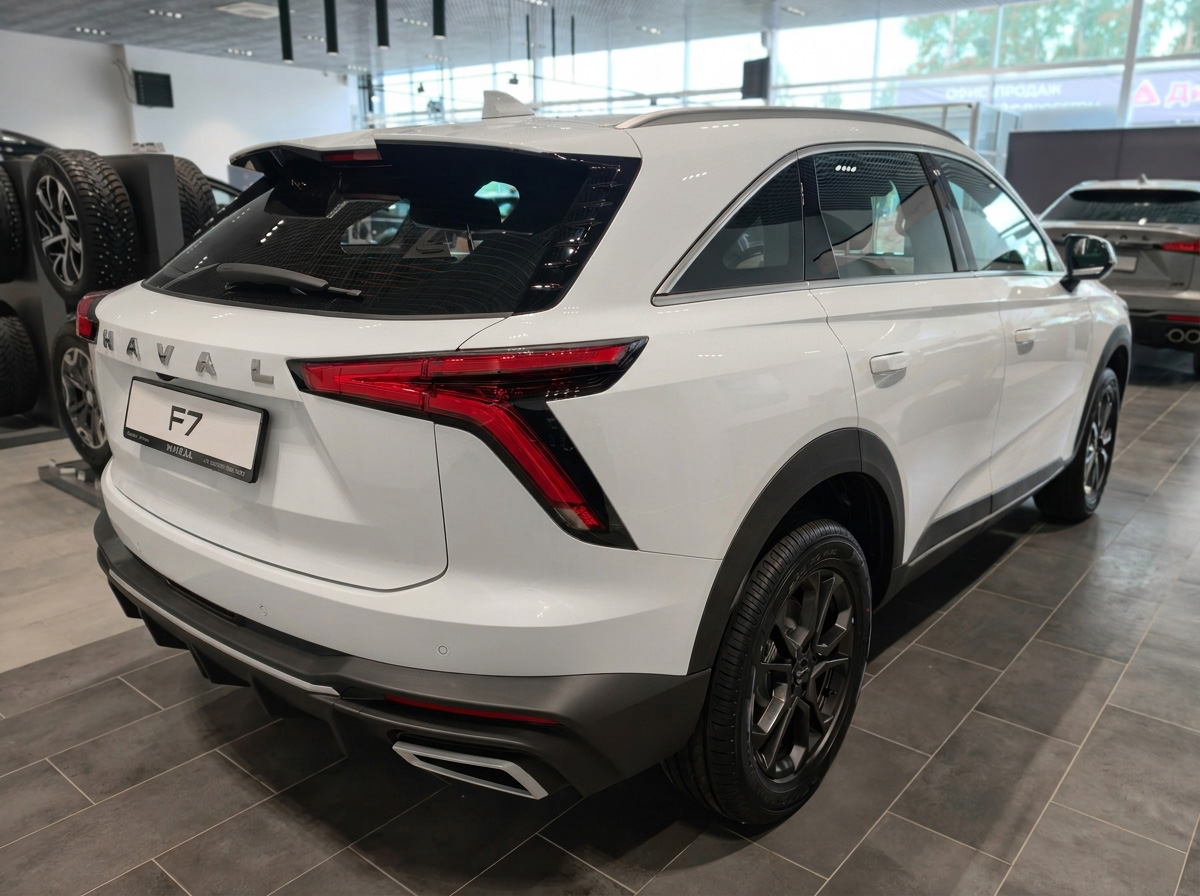 Haval F7 Оптимум, белый