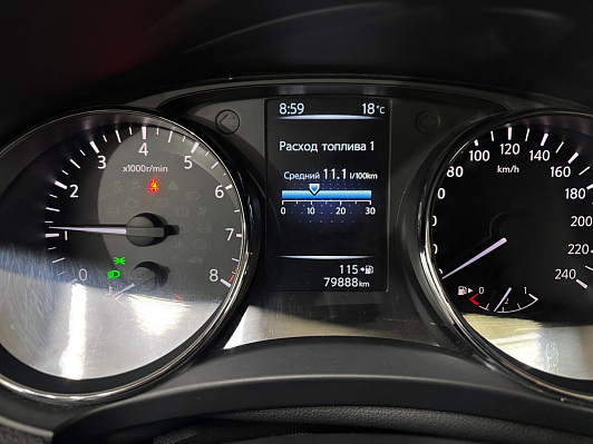 Nissan Qashqai SE, 2018 года, пробег 79881 км