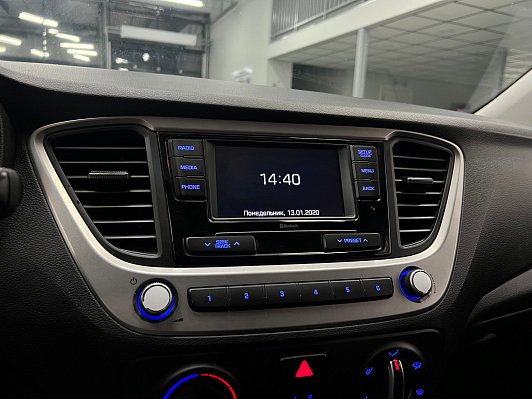Hyundai Solaris Comfort, 2017 года, пробег 105382 км