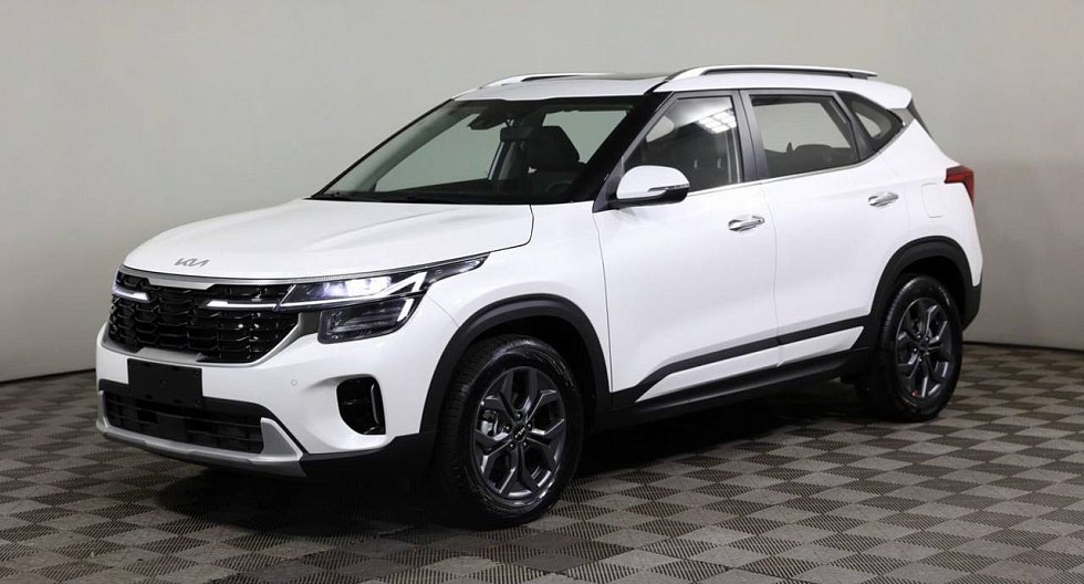 Kia Seltos Luxury Edition, белый