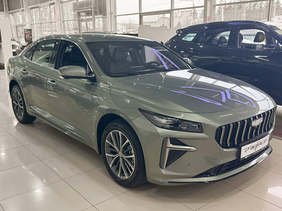 Geely Preface Флагман, зеленый
