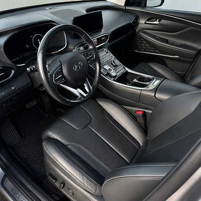 Hyundai Santa Fe Calligraphy, 2021 года, пробег 108993 км