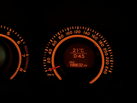 Toyota Auris, 2008 года, пробег 188629 км