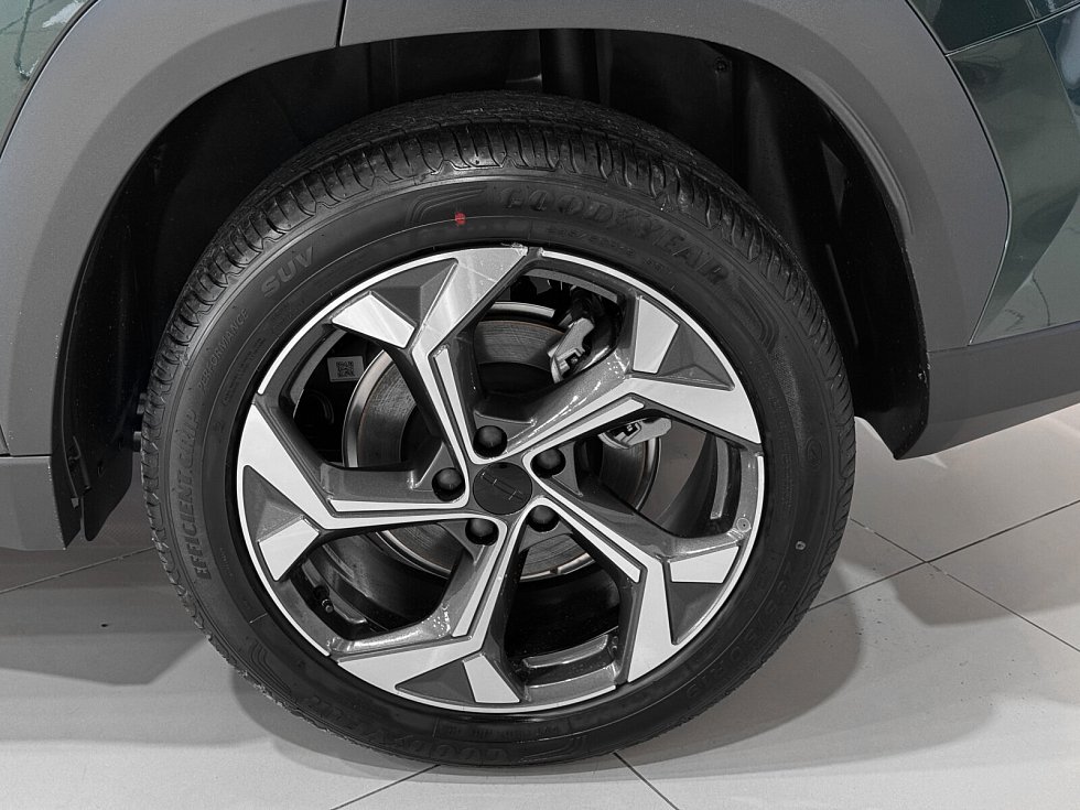 Geely Atlas Флагман, зеленый
