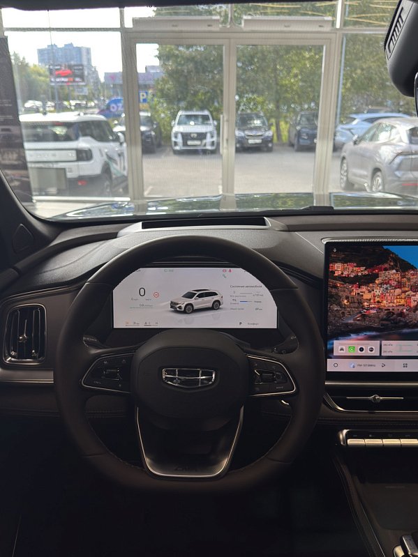 Geely Monjaro Flagship, черный