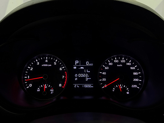 Kia Rio, 2017 года, пробег 115580 км