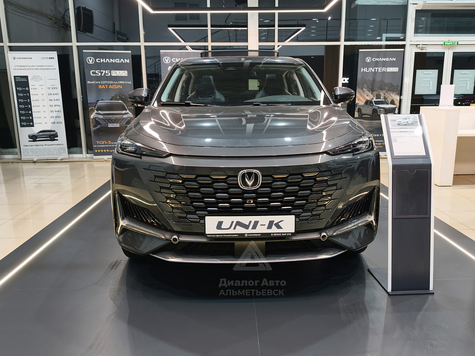 Changan UNI-K Tech, серый