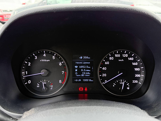 Hyundai Solaris Comfort, 2017 года, пробег 100517 км