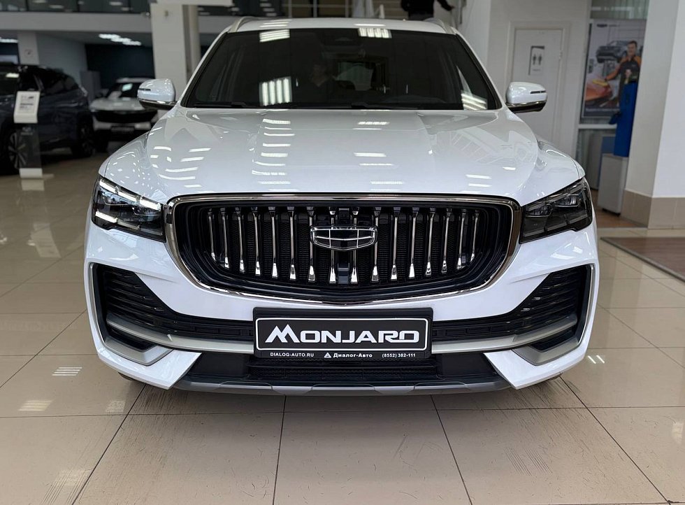 Geely Monjaro Flagship, белый