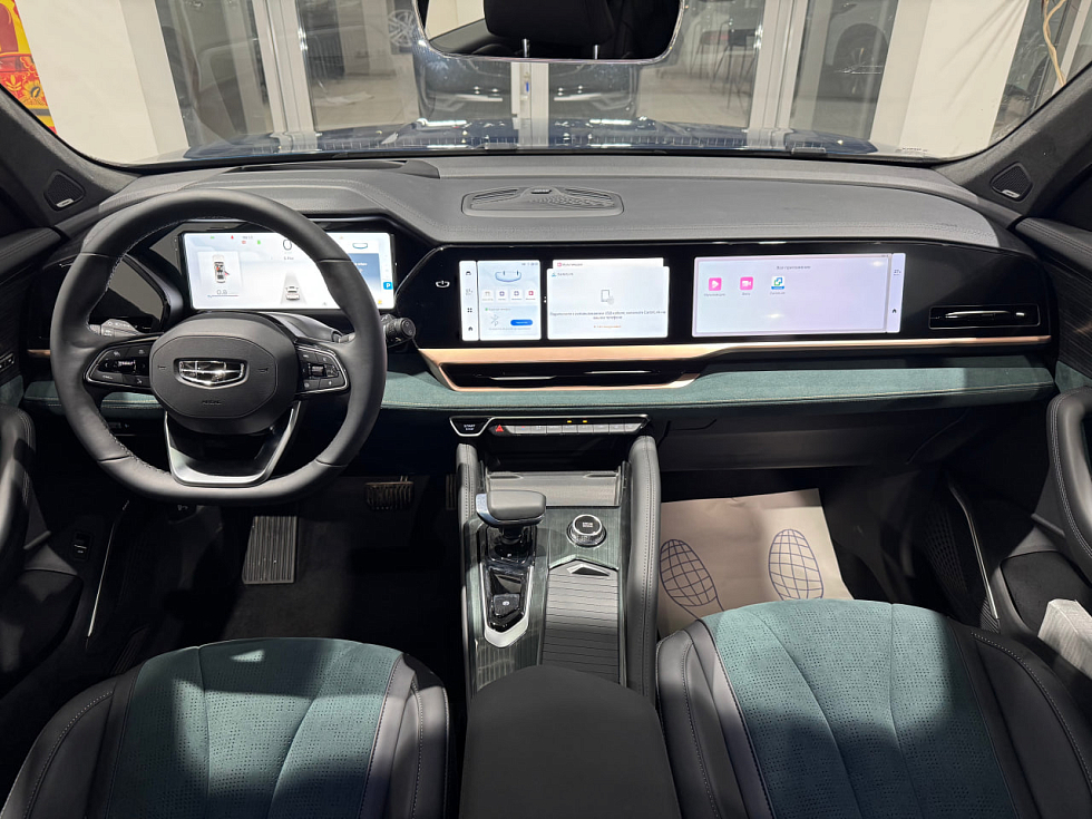 Geely Monjaro Exclusive, синий