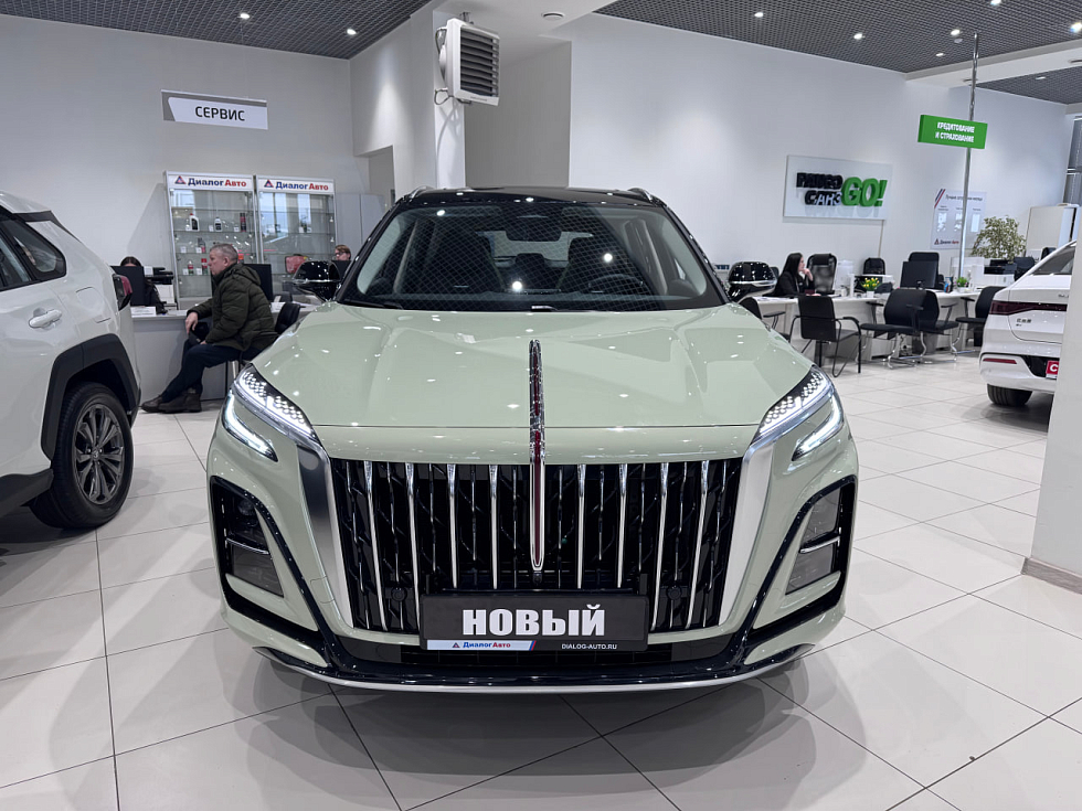 Hongqi HS3 Comfort, зеленый