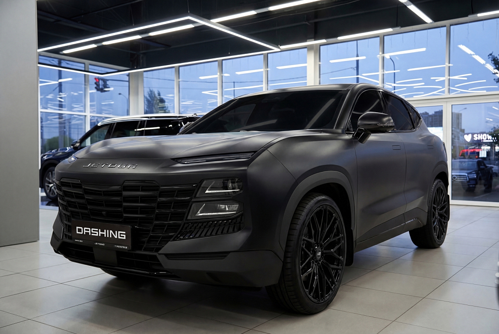 JETOUR DASHING Премиум, черный