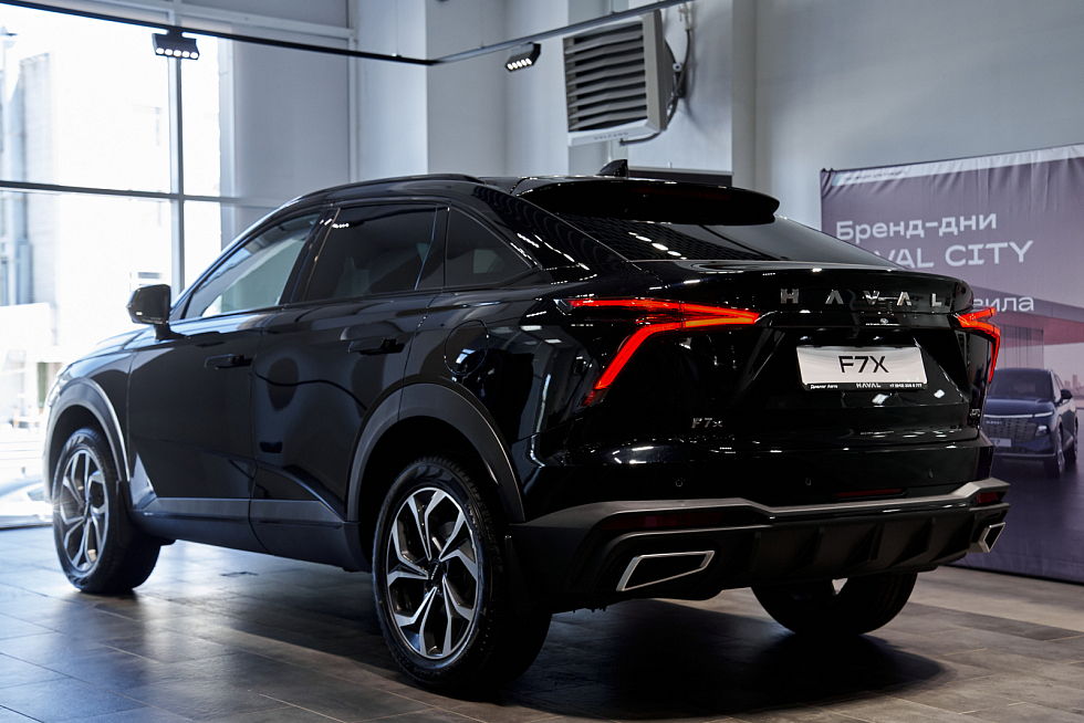 Haval F7x Premium, голубой