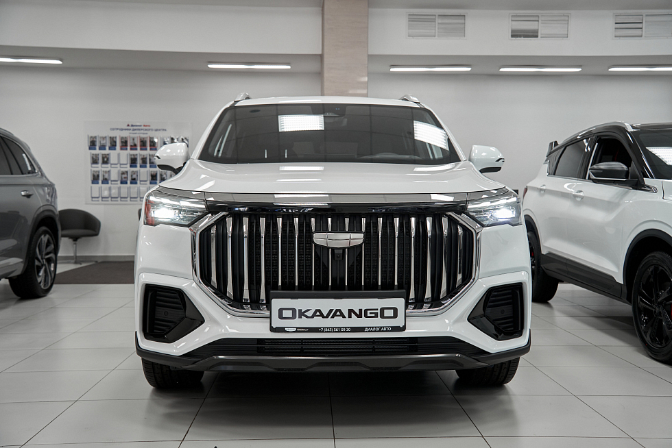 Geely Okavango Флагман, белый