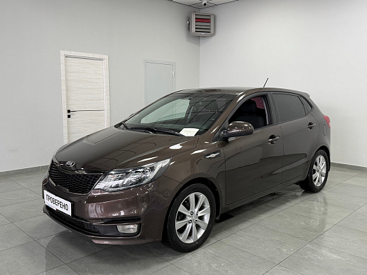 Kia Rio, 2016 года, пробег 112578 км