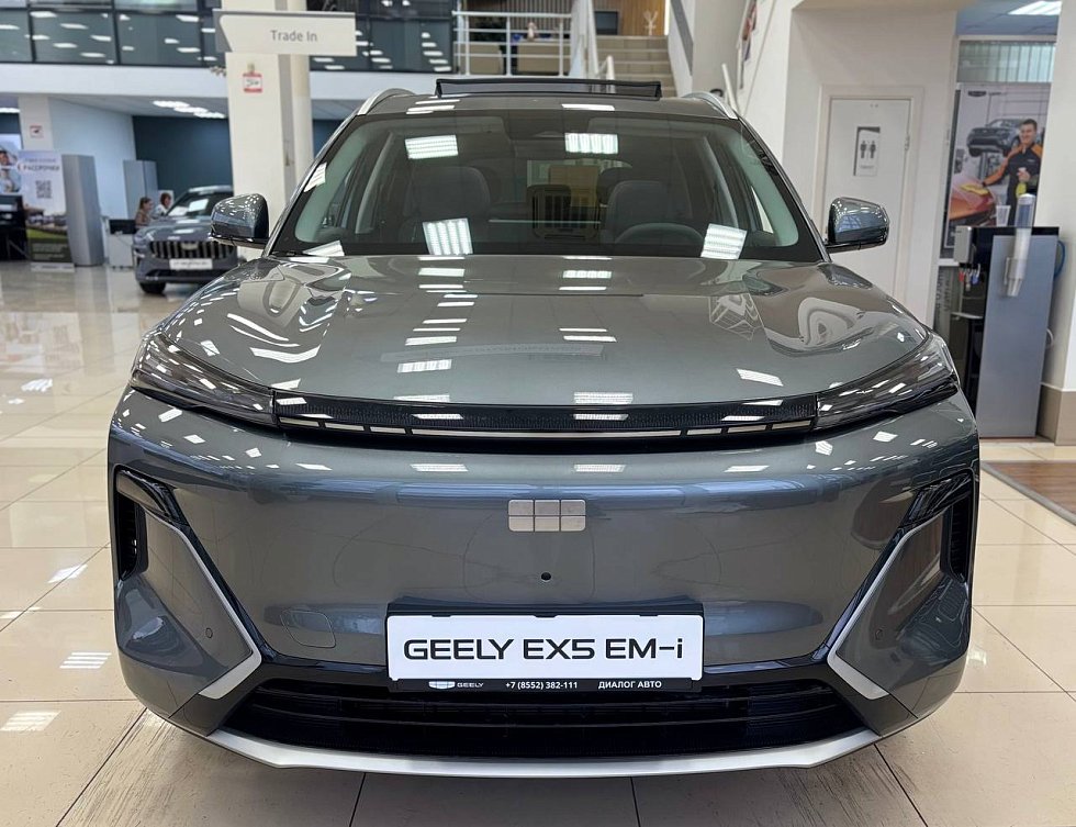 Geely EX5 Гибрид Макс EM-R, серый
