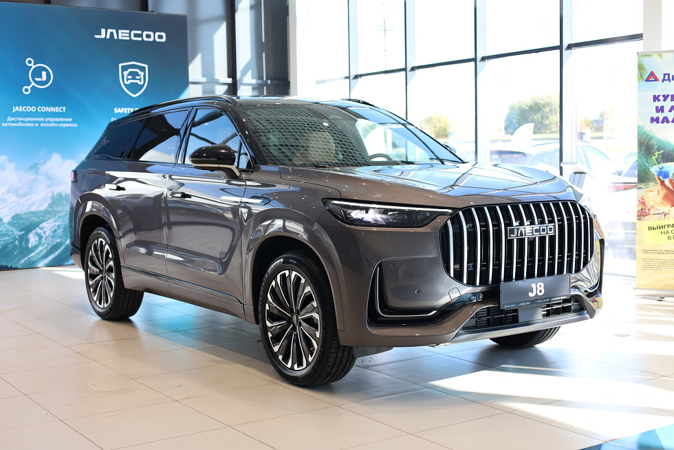 Jaecoo J8 Supreme-V, серый