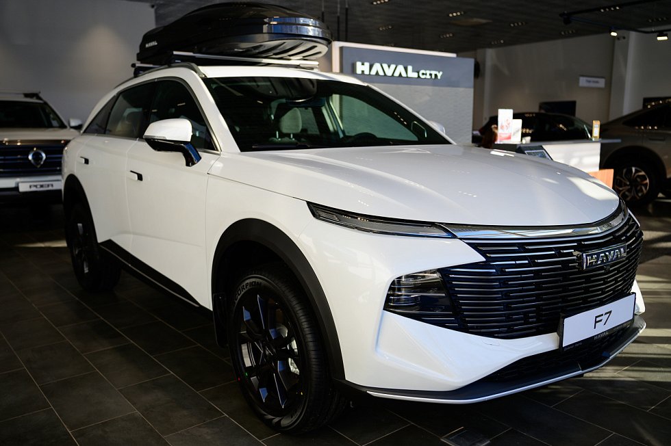 Haval F7 Премиум, белый