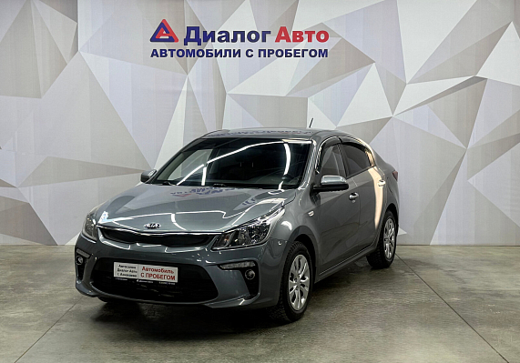 Kia Rio, 2017 года, пробег 115580 км