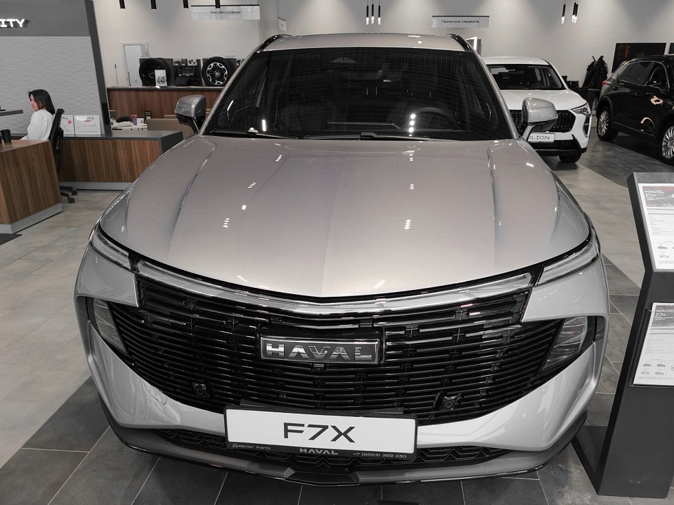 Haval F7x Техно +, серый