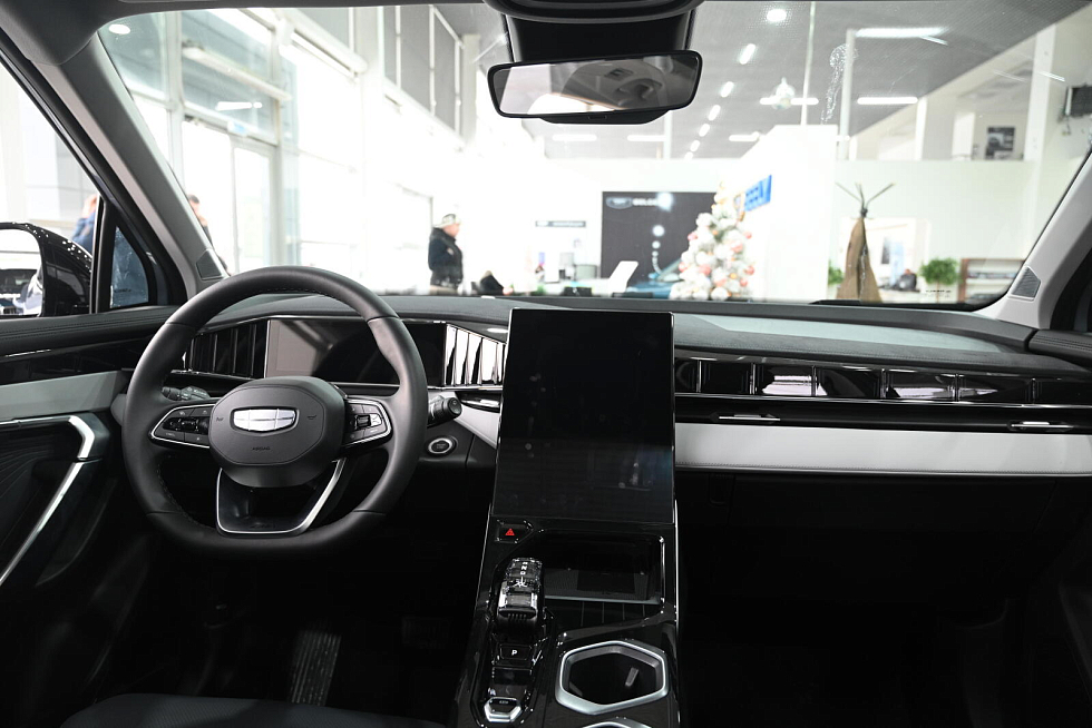 Geely Atlas Флагман, голубой