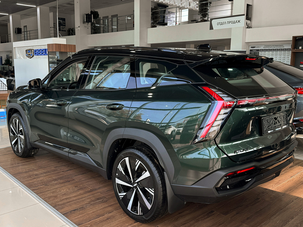 Geely Atlas Flagship, зеленый