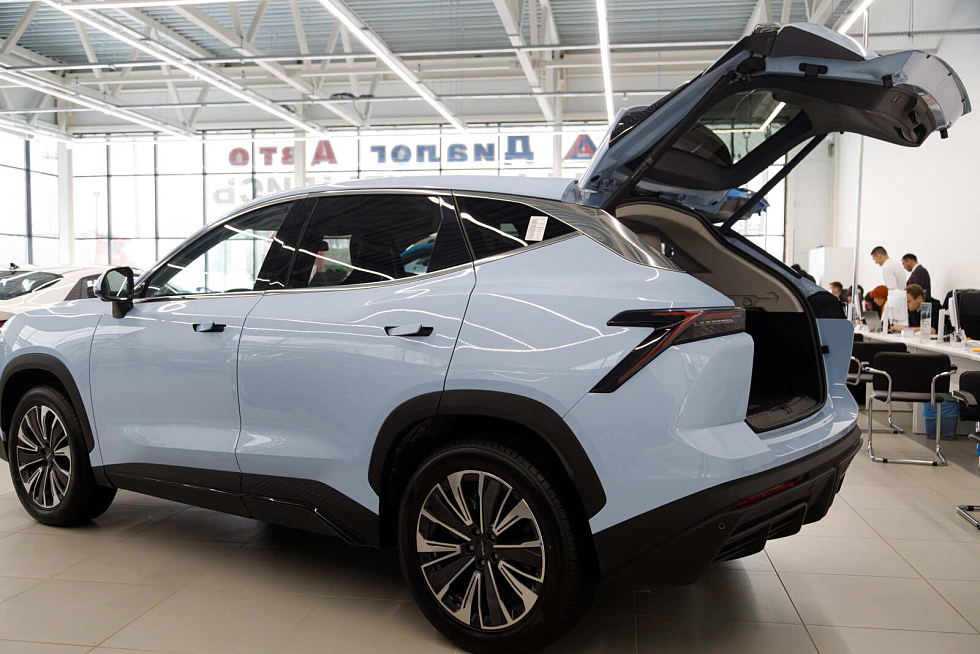 JETOUR DASHING Люкс, голубой