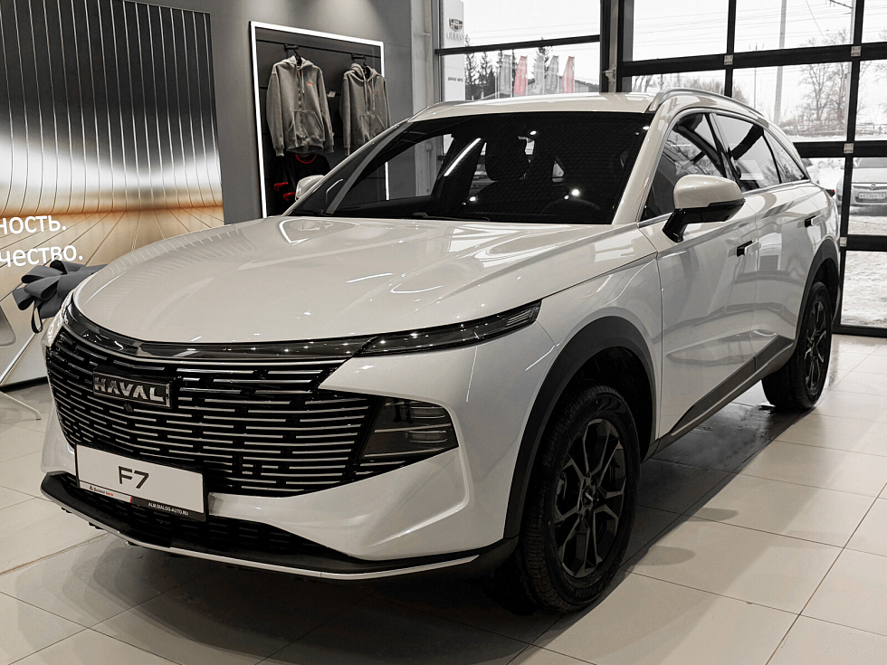 Haval F7 Техно +, белый