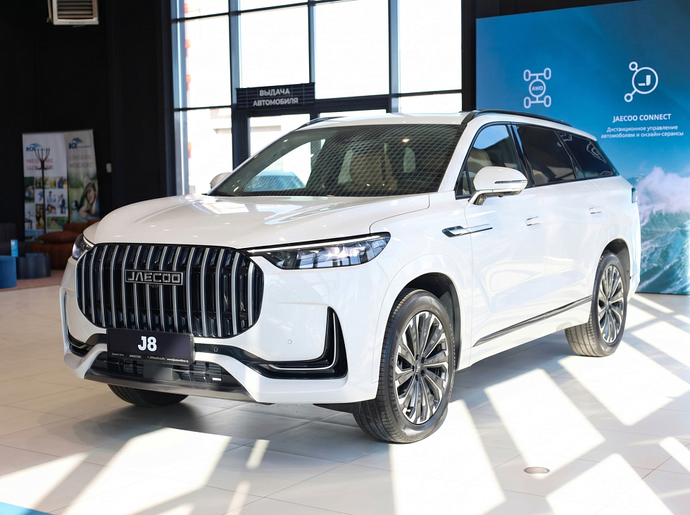 Jaecoo J8 Престиж +, белый