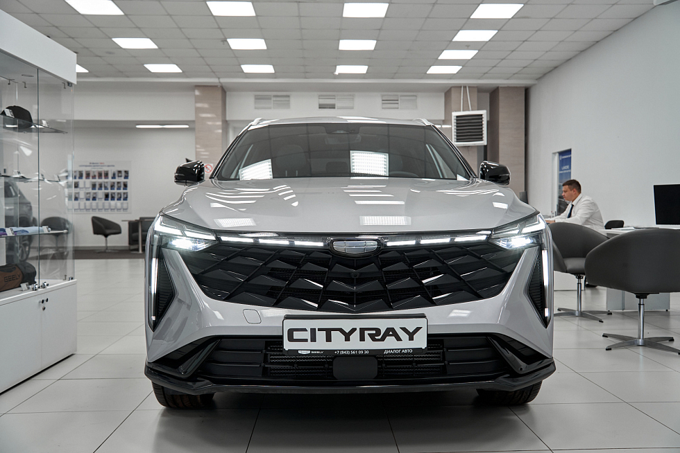 Geely Cityray Люкс, серебряный