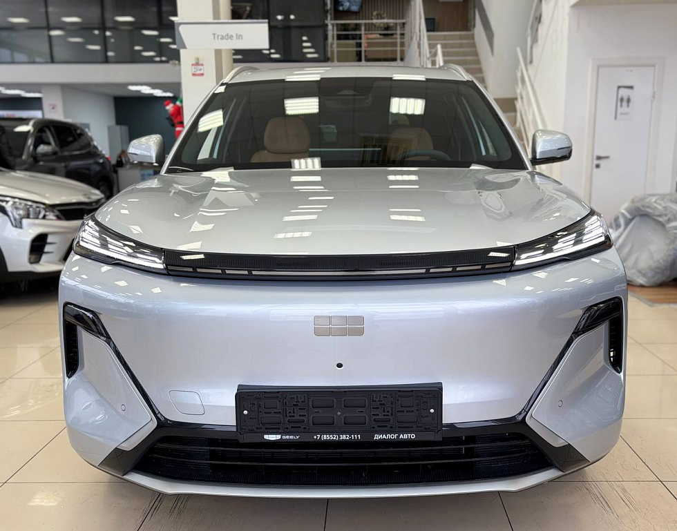Geely EX5 EM-i Макс, серебряный