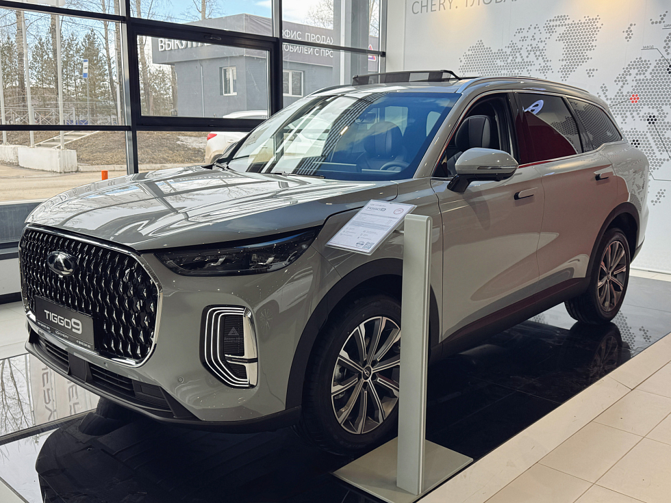 Chery Tiggo 9 Прайм / Prime, серый