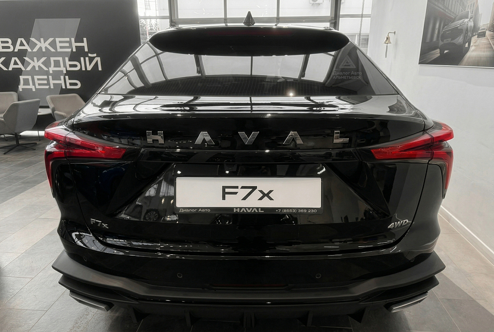 Haval F7x Техно +, черный