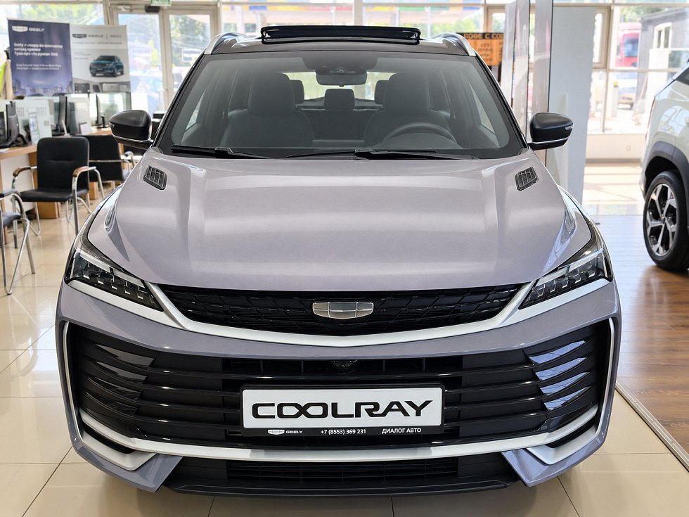 Geely Coolray Exclusive, серый
