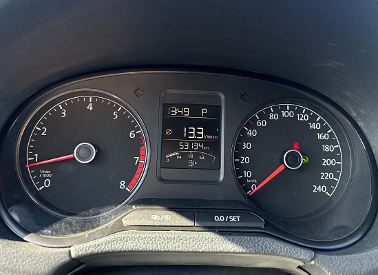 Volkswagen Polo Trendline, 2017 года, пробег 53000 км