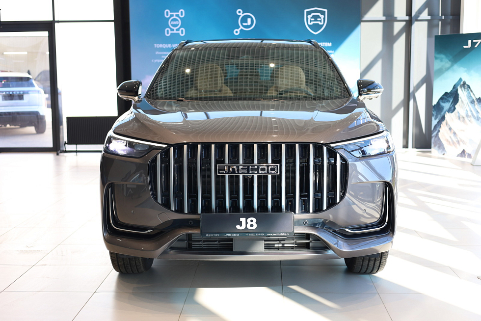 Jaecoo J8 Престиж +, серый